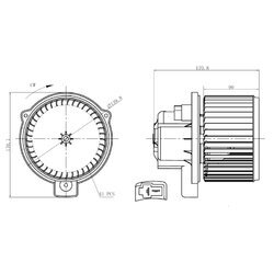 Vnútorný ventilátor NRF 34300 - obr. 4