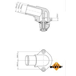 Termostat chladenia NRF 725037 - obr. 4