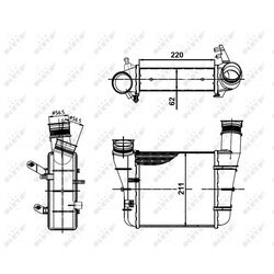 Chladič plniaceho vzduchu NRF 30148A - obr. 4