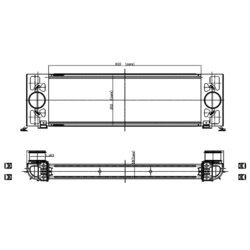 Chladič plniaceho vzduchu NRF 309039