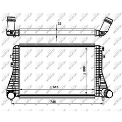 Chladič plniaceho vzduchu NRF 30915 - obr. 4