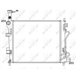 Chladič motora NRF 53147 - obr. 1