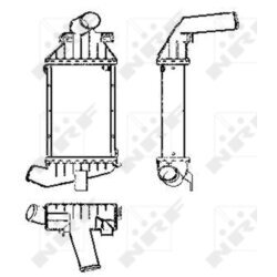 Chladič plniaceho vzduchu NRF 30426 - obr. 4