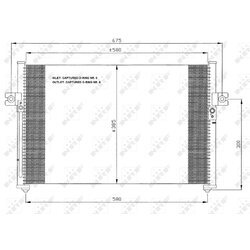 Kondenzátor klimatizácie NRF 35389 - obr. 2