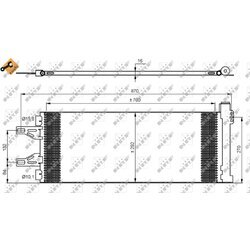 Kondenzátor klimatizácie NRF 35894 - obr. 4