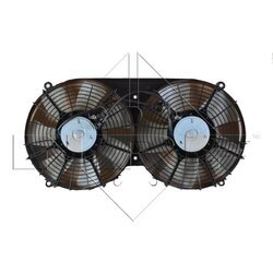 Ventilátor chladenia motora NRF 47723 - obr. 1