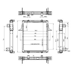 Chladič motora NRF 52071 - obr. 4