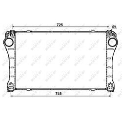 Chladič plniaceho vzduchu NRF 30243 - obr. 4