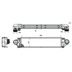 Chladič plniaceho vzduchu NRF 30394 - obr. 4