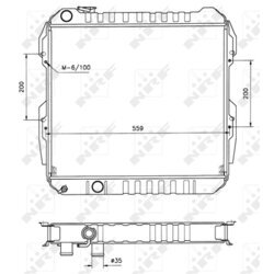 Chladič motora NRF 506724 - obr. 4