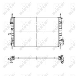 Chladič motora NRF 509641 - obr. 4