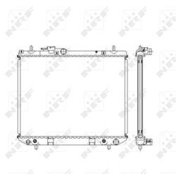 Chladič motora NRF 53537