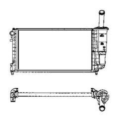 Chladič motora NRF 53606 - obr. 3