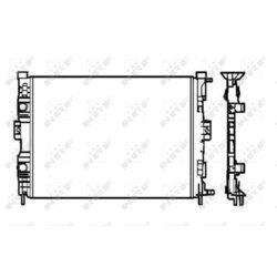 Chladič motora NRF 58328 - obr. 3