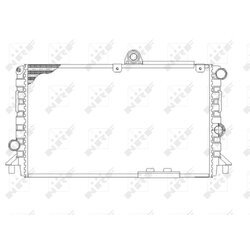 Chladič motora NRF 58809 - obr. 4