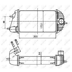 Chladič plniaceho vzduchu NRF 30246 - obr. 4