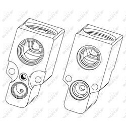 Expanzný ventil klimatizácie NRF 38371 - obr. 4