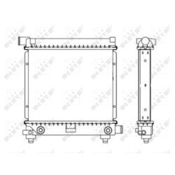 Chladič motora NRF 517662