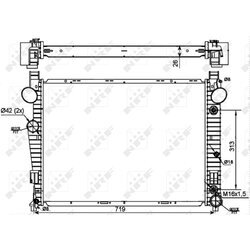 Chladič motora NRF 53107 - obr. 1