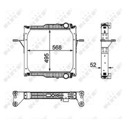 Chladič motora NRF 58403 - obr. 4