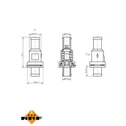 Termostat chladenia NRF 725175 - obr. 4