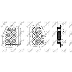 Chladič motorového oleja NRF 31352 - obr. 5