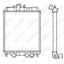 Chladič motora NRF 53618 - obr. 3