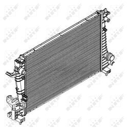 Chladič motora NRF 58426