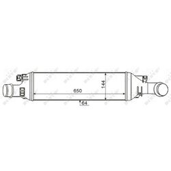 Chladič plniaceho vzduchu NRF 30339 - obr. 4