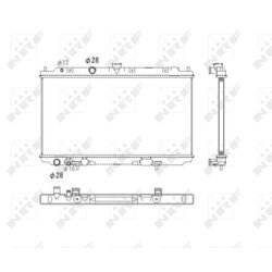 Chladič motora NRF 53760