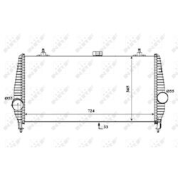 Chladič plniaceho vzduchu NRF 30194 - obr. 4