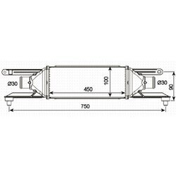 Chladič plniaceho vzduchu NRF 30751 - obr. 4