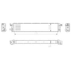 Chladič motora NRF 50037 - obr. 4