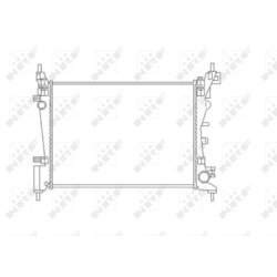 Chladič motora NRF 55340 - obr. 3