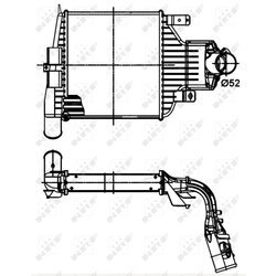 Chladič plniaceho vzduchu NRF 30301 - obr. 4