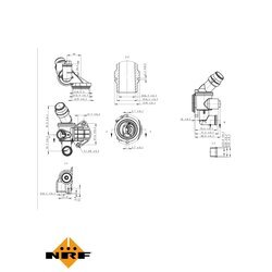 Termostat chladenia NRF 725003 - obr. 4