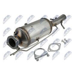 Filter sadzí/pevných častíc výfukového systému NTY DPF-FR-005