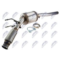 Filter sadzí/pevných častíc výfukového systému NTY DPF-VW-008