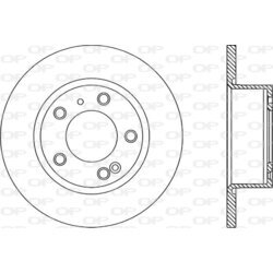 Brzdový kotúč OPEN PARTS BDA1116.10