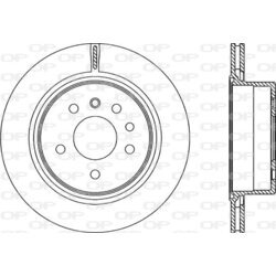 Brzdový kotúč OPEN PARTS BDR2227.20