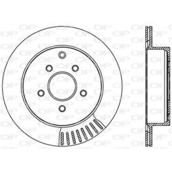 Brzdový kotúč OPEN PARTS BDR2402.20