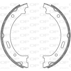 Sada brzdových čeľustí OPEN PARTS BSA2239.00