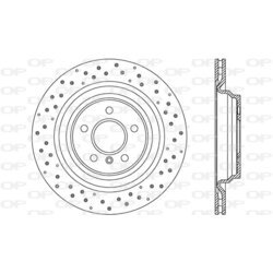 Brzdový kotúč OPEN PARTS BDR2770.20