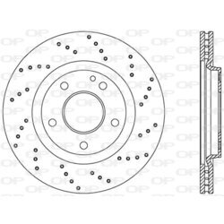 Brzdový kotúč OPEN PARTS BDRS2054.25