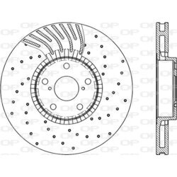 Brzdový kotúč OPEN PARTS BDRS2285.25