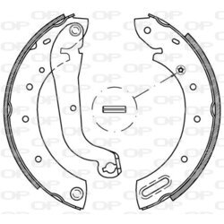 Sada brzdových čeľustí OPEN PARTS BSA2171.00