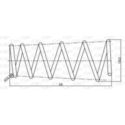 Pružina podvozku OPEN PARTS CSR9204.02
