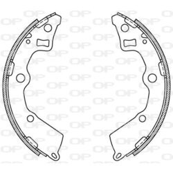 Sada brzdových čeľustí OPEN PARTS BSA2125.00