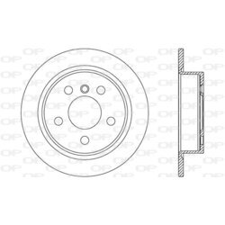 Brzdový kotúč OPEN PARTS BDR2760.10