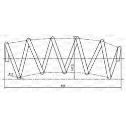 Pružina podvozku OPEN PARTS CSR9019.00